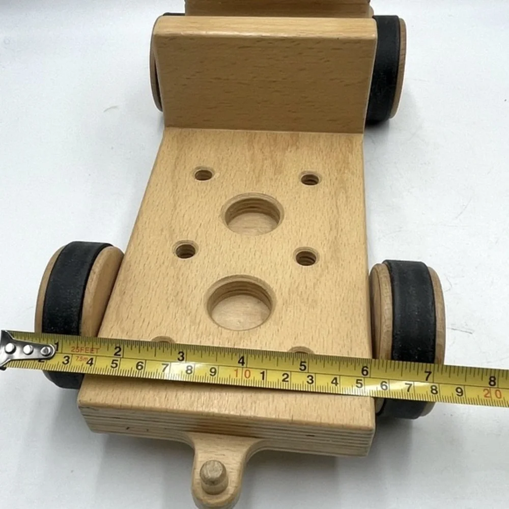 NIC “Creamobil” Beechwood Wooden Truck Base Model-Long: Manufactured in Germany